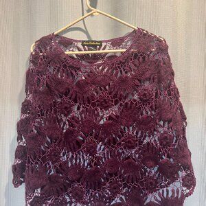 Purple shawl Keke Collection One Size